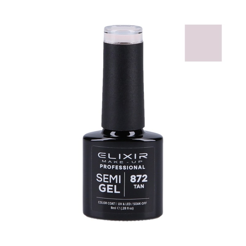 ELIXIR Hybrid nail polish 872 TAN 8ml