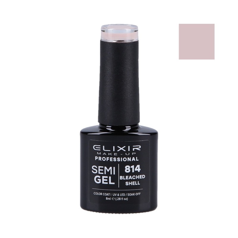 ELIXIR Hybrid nail polish 814 BLEACHED SHELL 8ml