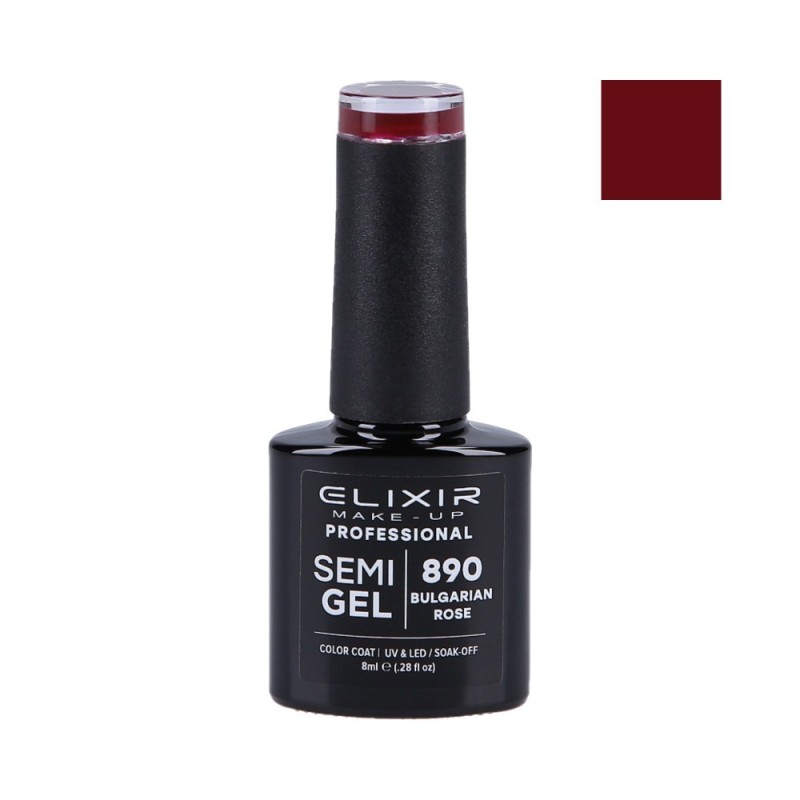 ELIXIR Hybrid nail polish 890 BULGARIAN ROSE 8ml