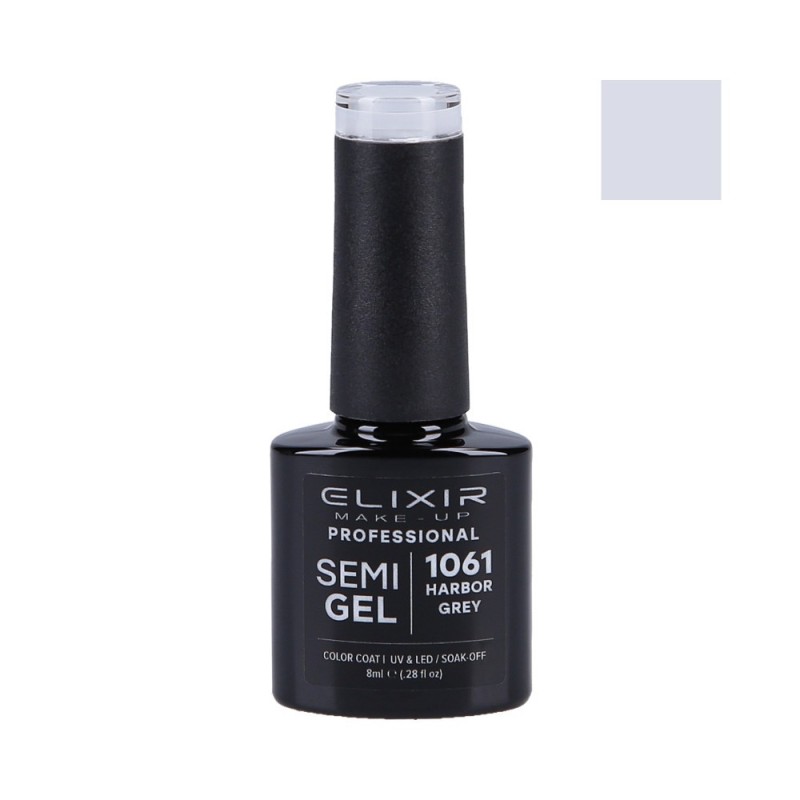 ELIXIR Hybrid nail polish 1061 HARBOR GREY 8ml
