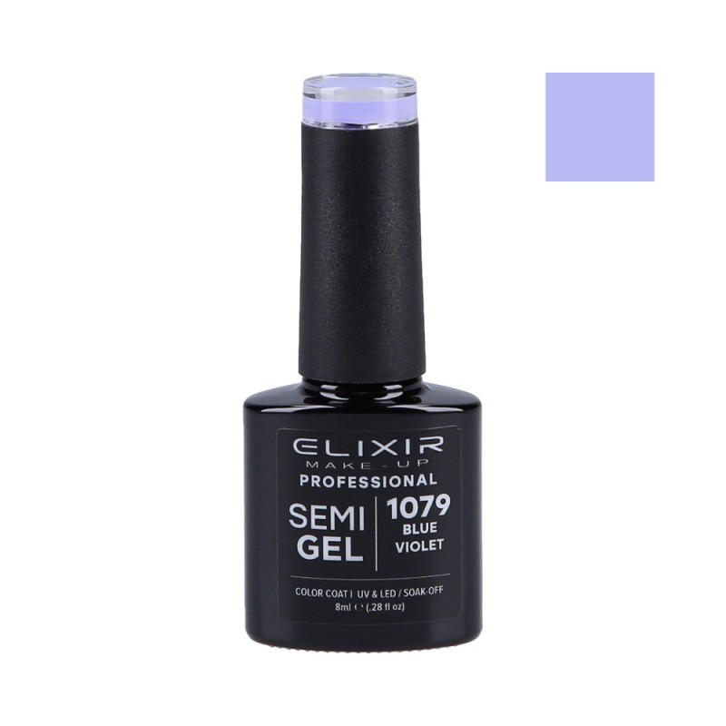 ELIXIR Hybrid nail polish 1079 BLUSH VIOLET 8ml