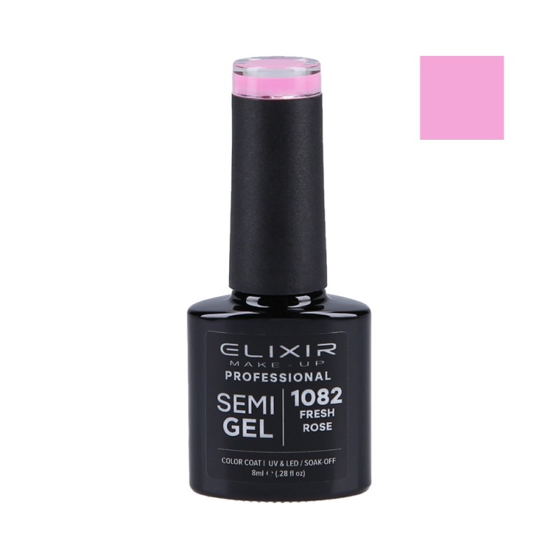 ELIXIR Hybrid nail polish 1082 FRESH ROSE 8ml