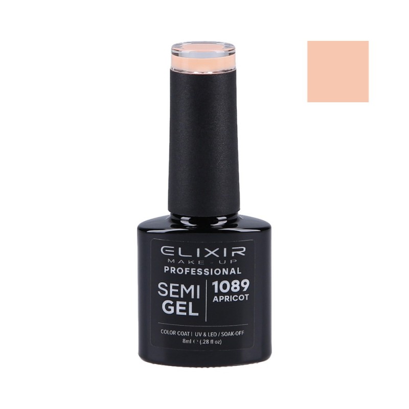 ELIXIR Hybrid nail polish 1089 APRICOT 8ml