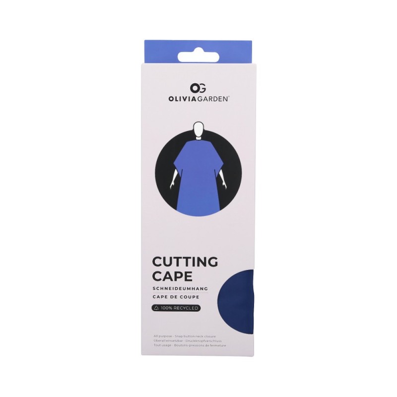 OLIVIA GARDEN Hairdressing protective cape Blue