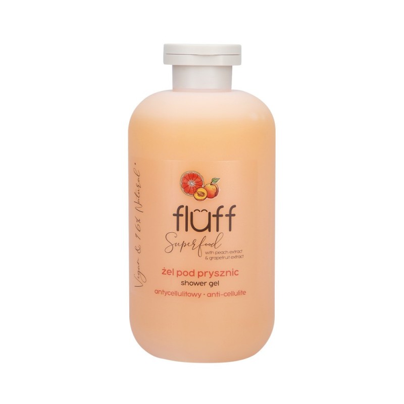 FLUFF ANTI-CELLULITE Peach and grapefruit shower gel 500ml
