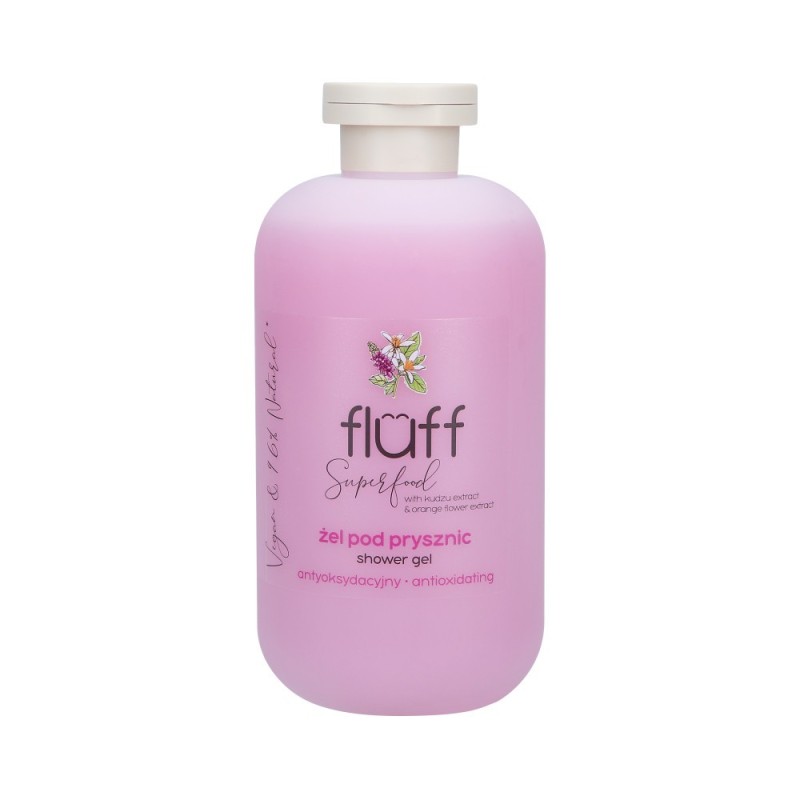FLUFF ANTIOXIDATING Shower gel, kudzu flower and orange 500ml