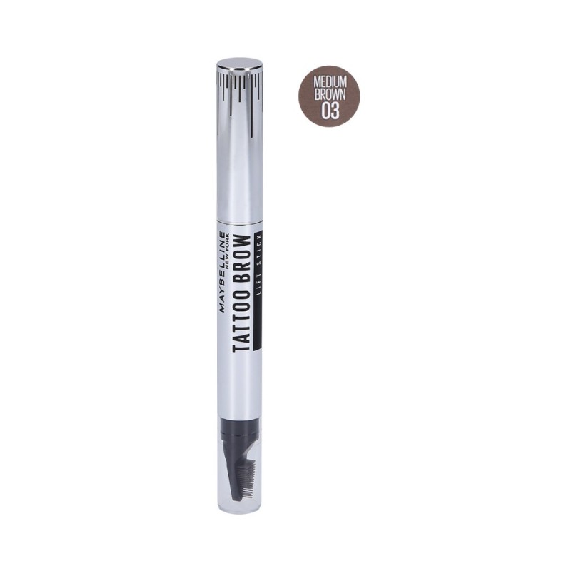 MAYBELLINE TATTOO BROW LIFT Double-sided eyebrow marker 03 Medium Brown