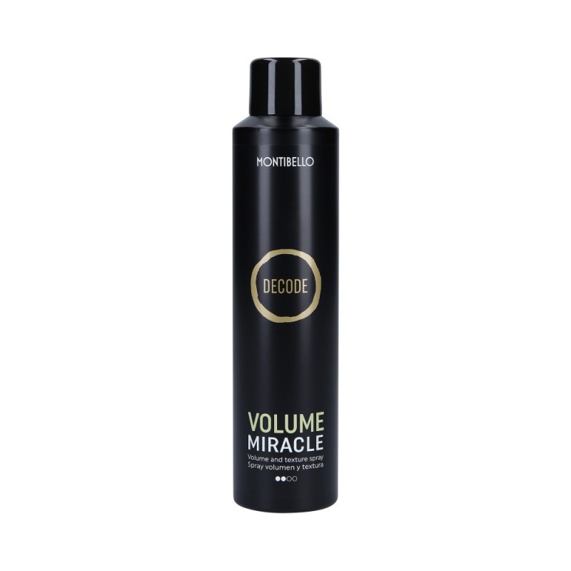 MONTIBELLO DECODE VOLUME MIRACLE Spray for volume and texture 250ml
