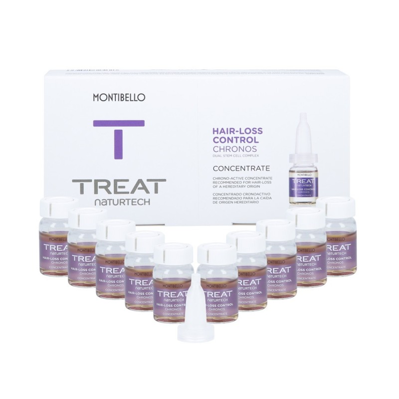 MONTIBELLO TREAT NATURTECH HAIR-LOSS CONTROL CHRONOS Concentrate against hair loss 10x7ml