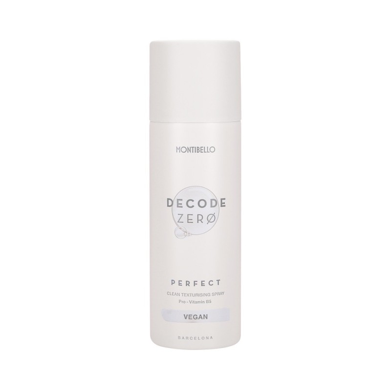 MONTIBELLO DECODE ZERO PERFECT TEXTURISING Spray suitable volume 300ml