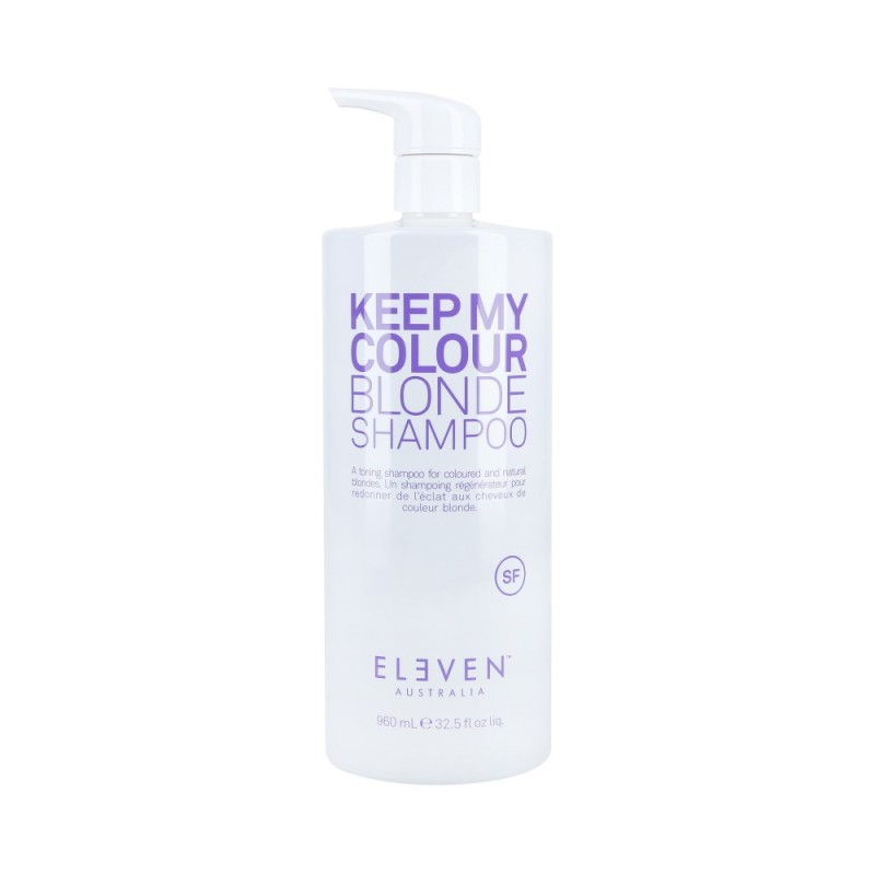 ELEVEN AUSTRALIA KEEP MY COLOR BLONDE Violet shampoo for blond hair 960ml