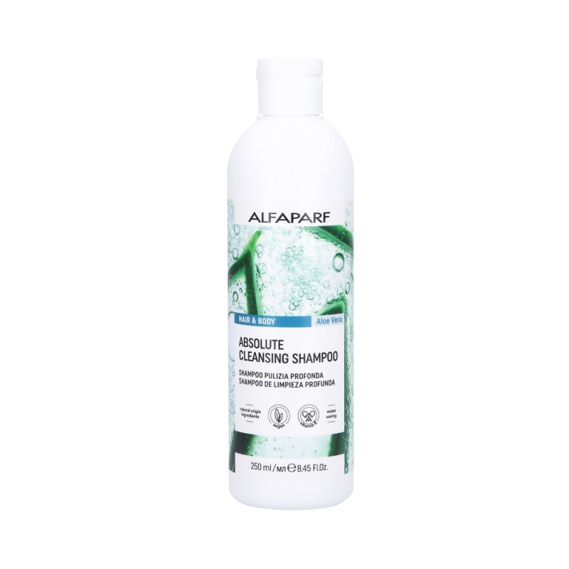 ALFAPARF H&B ABSOLUTE CLEANSING Micellar shampoo for hair and body 250ml