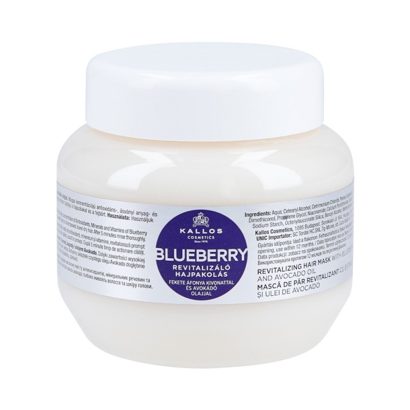 KALLOS KJMN BLUEBERRY Revitalizing Hair Mask 275ml