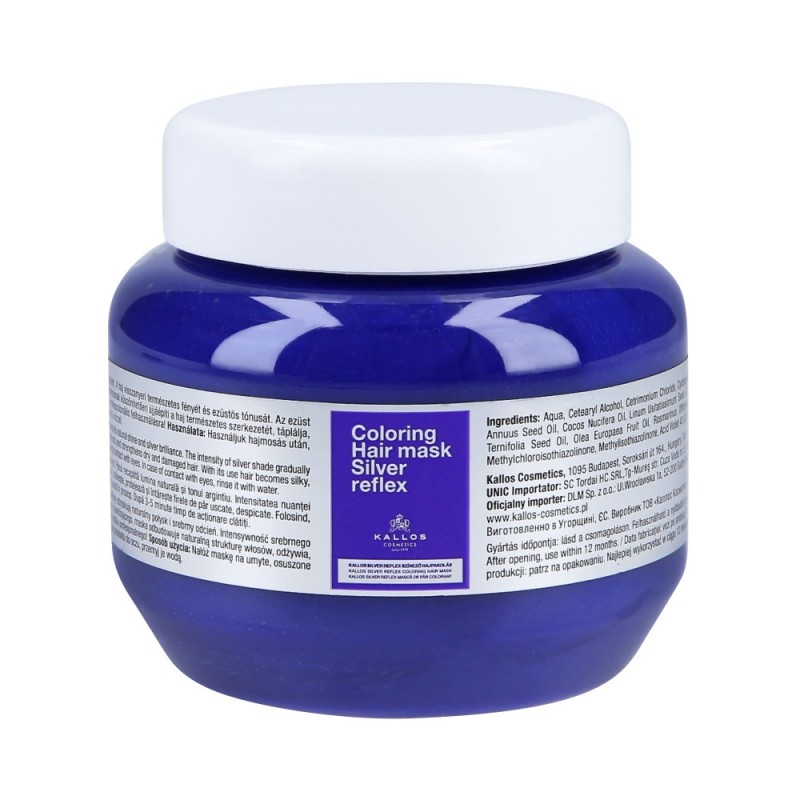 KALLOS SILVER REFLEX Coloring Hair Mask 275ml