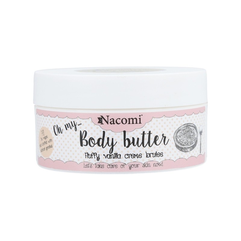 NACOMI Fluffy vanilla crème brulee body butter 100ml