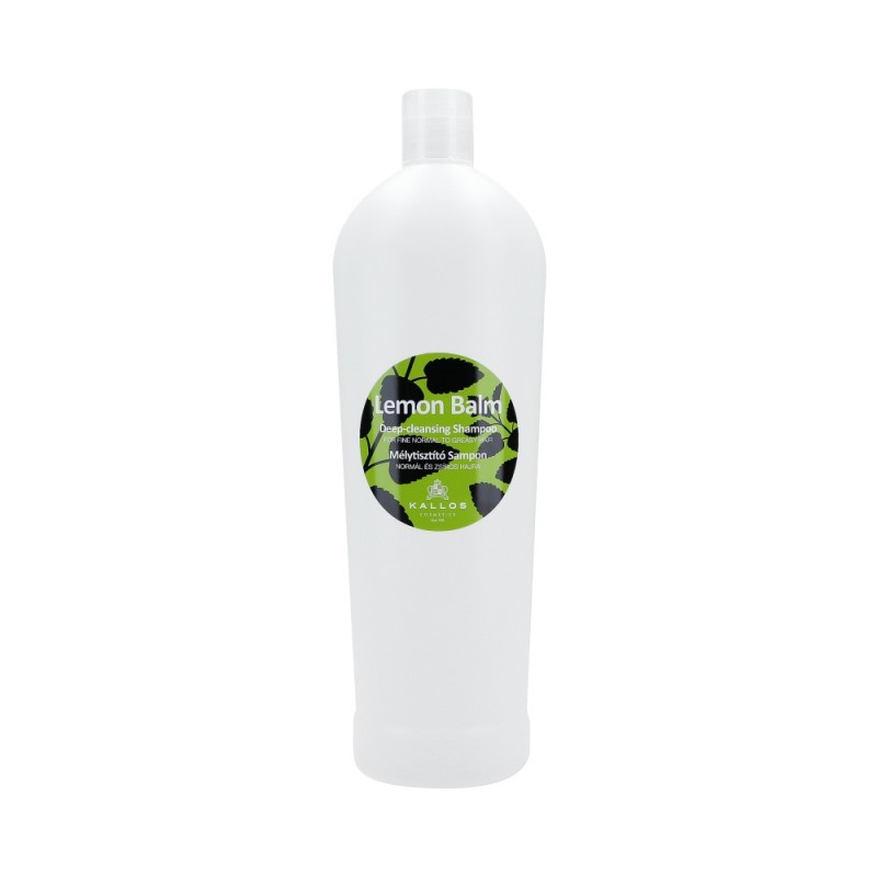 KALLOS LEMON BALM Deep cleansing shampoo for normal and oily hair 1000ml