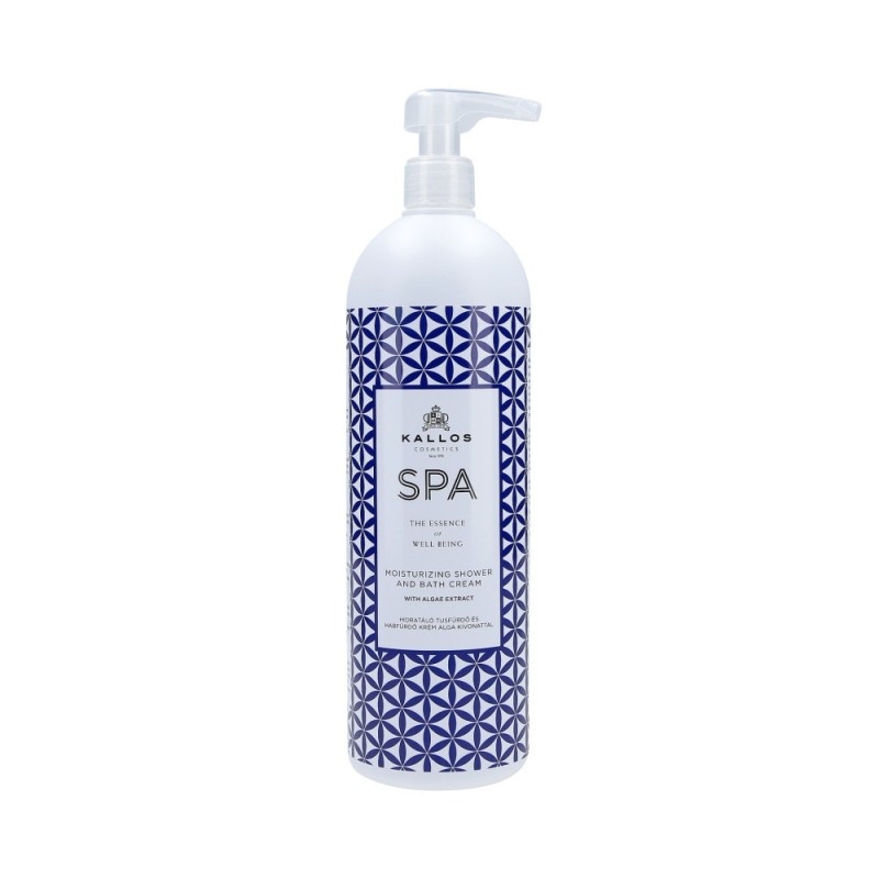 KALLOS SPA Moisturizing bath lotion with algae extract and sea salt 1000ml