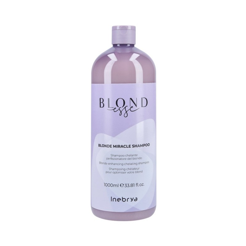 INEBRYA BLONDESSE MIRACLE Nourishing shampoo for blond hair 1000ml
