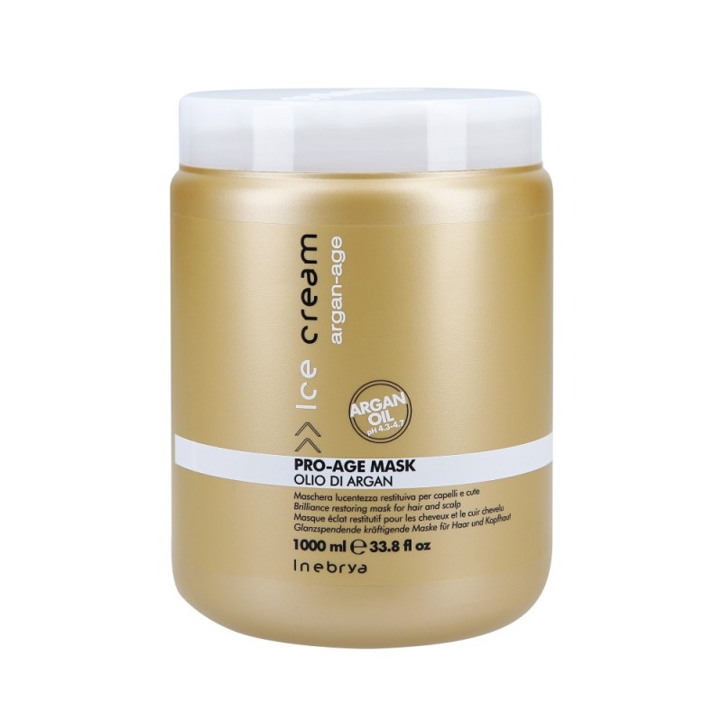 INEBRYA ICE CREAM PRO ARGAN-AGE Mask for mature hair 1000 ml