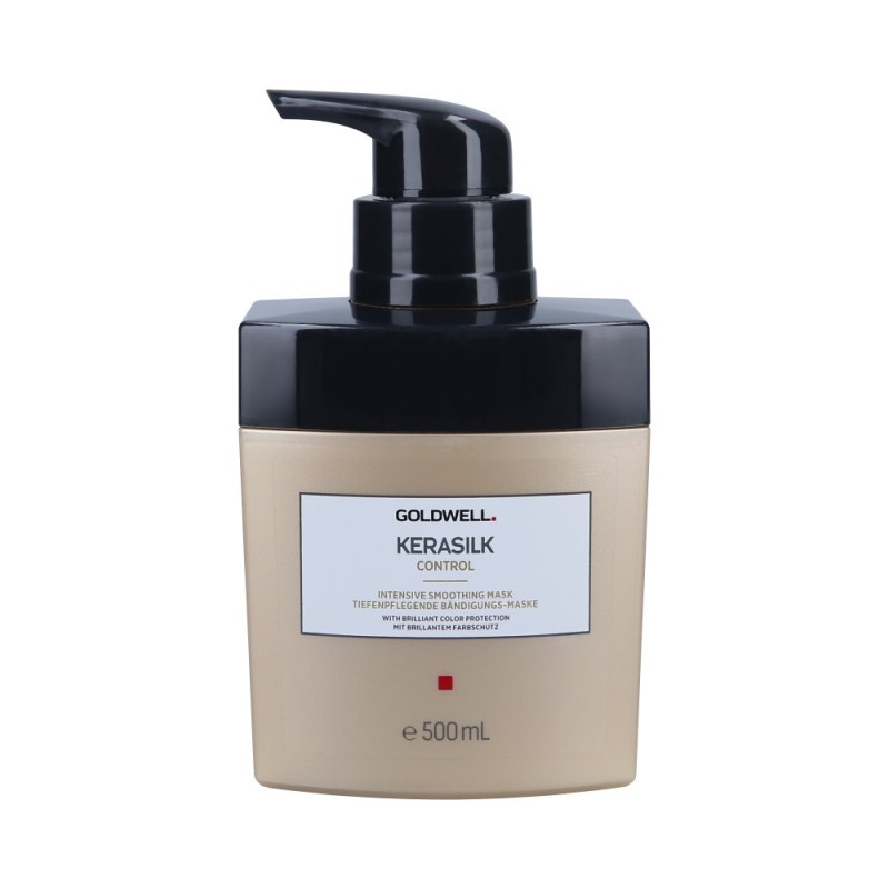 GOLDWELL KERASILK CONTROL Intensive smoothing mask with keratin and liquid silk 500ml