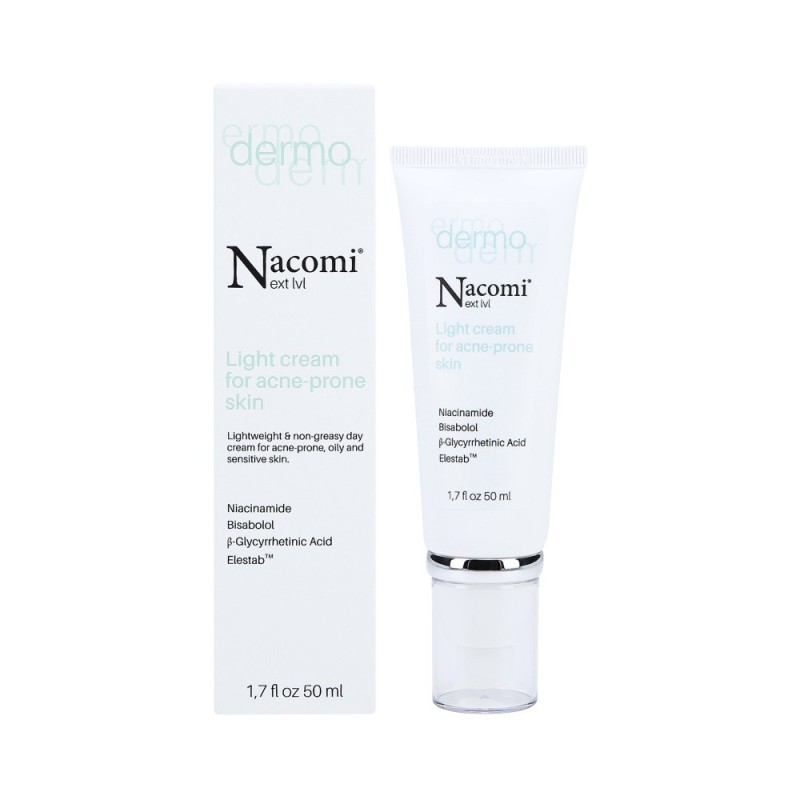 NACOMI NEXT LEVEL DERMO Light cream for acne-prone skin 50ml