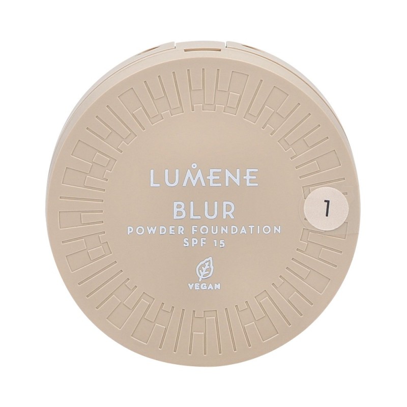 LUMENE BLUR LONGWEAR Long-lasting pressed powder SPF 15 1 10g