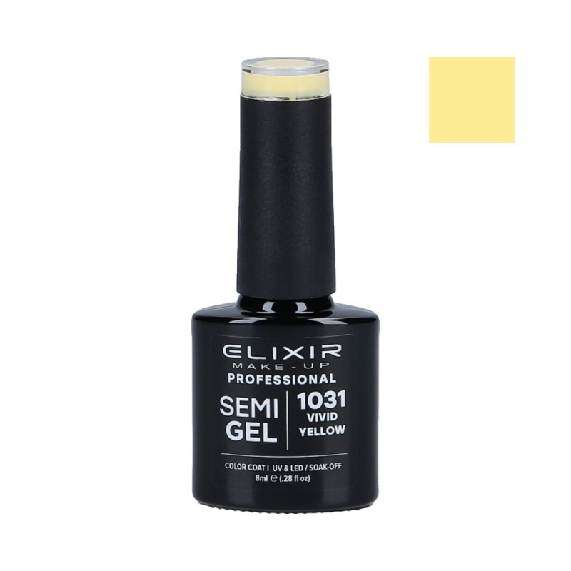 ELIXIR Hybrid nail polish 1031 VIVID YELLOW 8ml