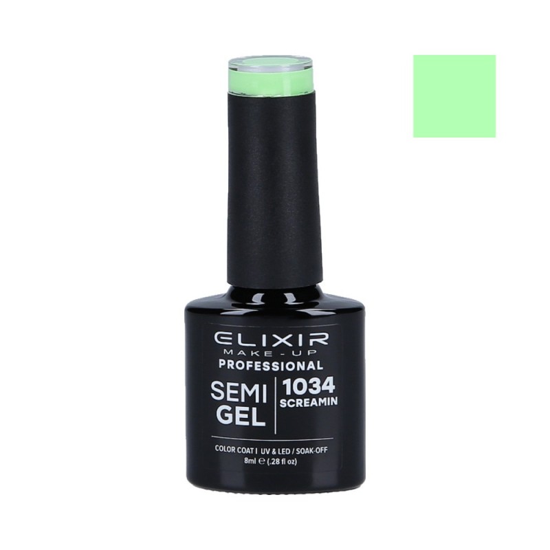 ELIXIR Hybrid nail polish 1034 SCREAMIN 8ml