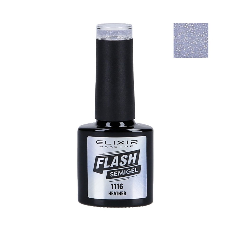 ELIXIR FLASH Hybrid nail polish 1116 HEATHER 8ml