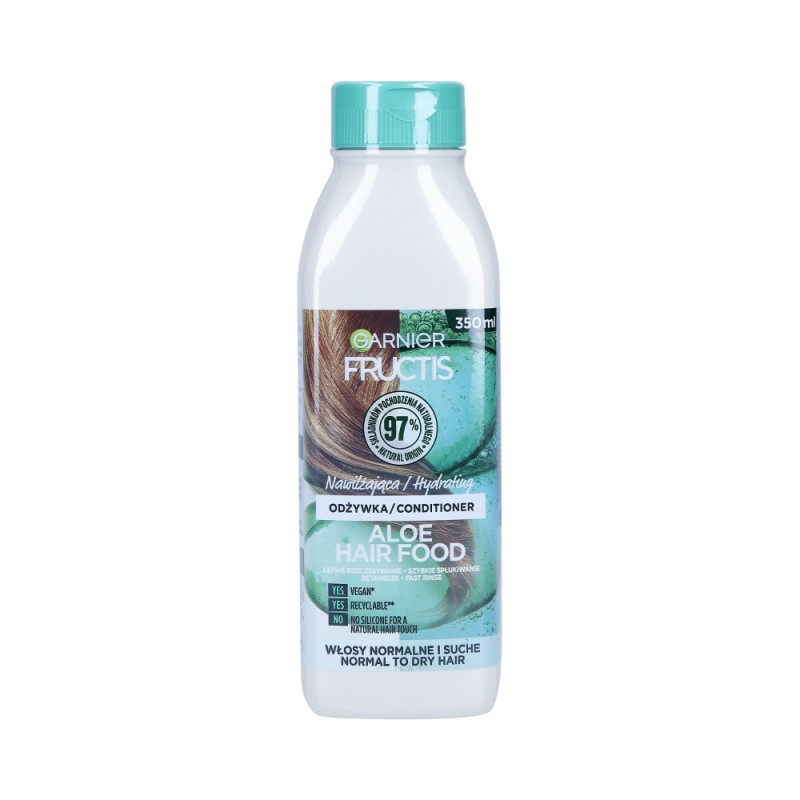 GARNIER FRUCTIS HAIR FOOD Moisturizing conditioner for dry hair with aloe extract 350ml