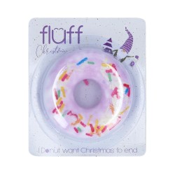 FLUFF VIOLET Bath Donut...