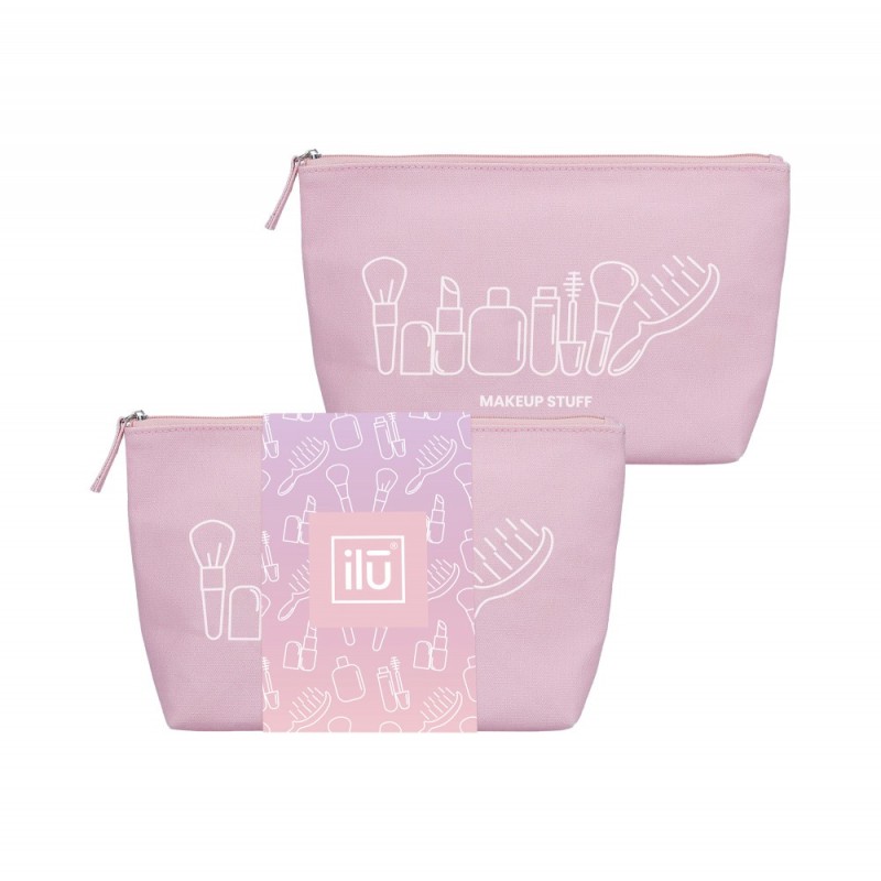 ilū Cotton beauty bag, Pink