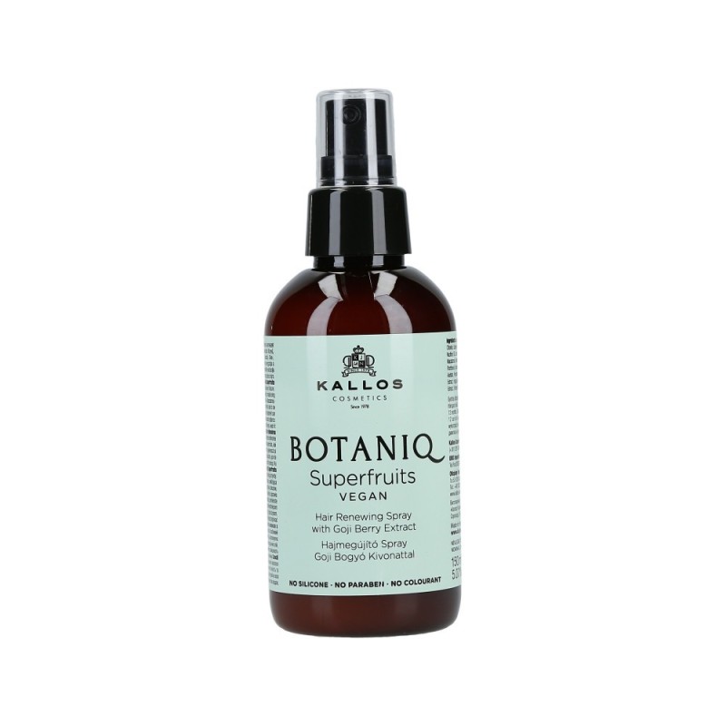 KALLOS BOTANIQ Superfruits spray conditioner 150ml