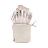 ilū basic Set of 12 makeup brushes + case, Pink