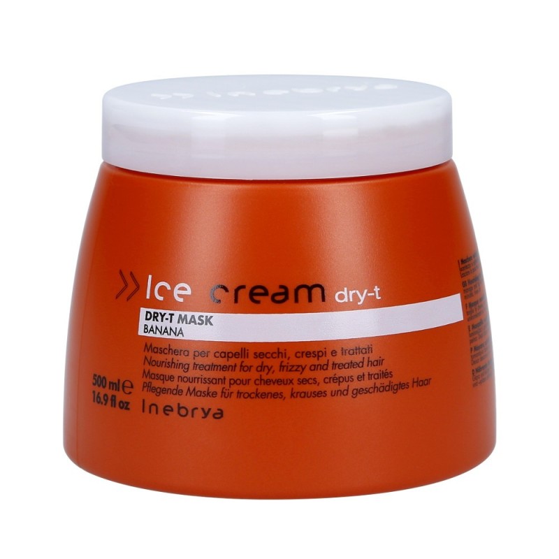INEBRYA ICE CREAM DRY-T Mask for dry and damaged hair 500ml