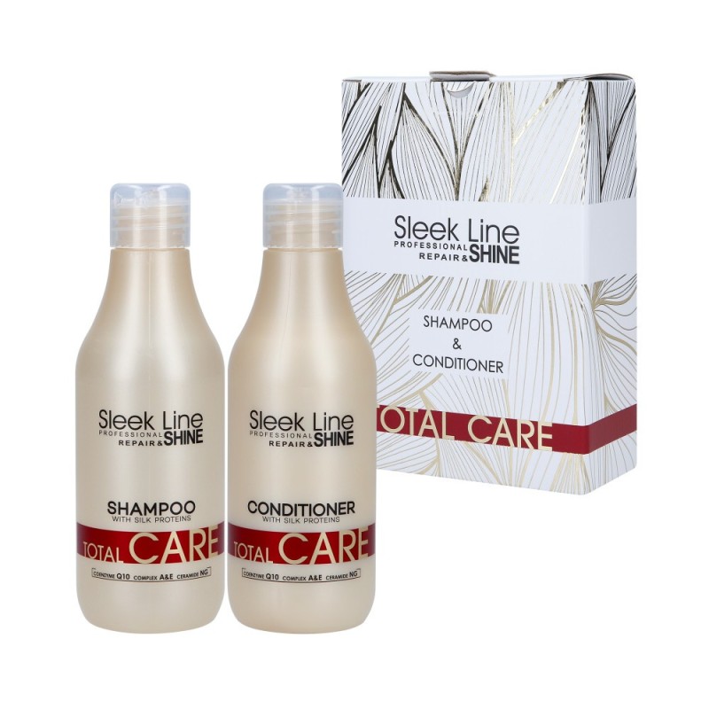STAPIZ SLEEK LINE TOTAL CARE Hair Set Shampoo 300ml + Conditioner 300ml