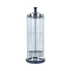 BARBICIDE Glass container...