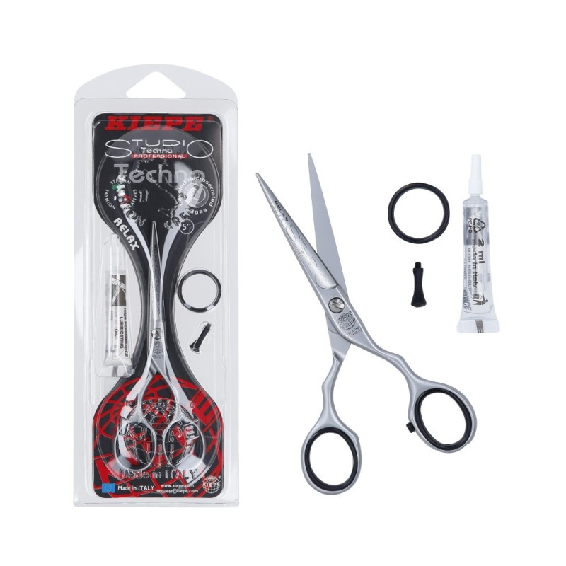 KIEPE STUDIO TECHNO RELAX Professional hairdressing scissors 5''