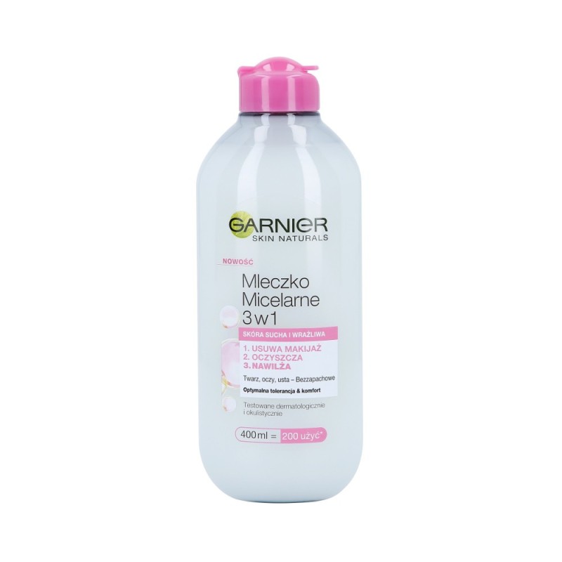 GARNIER SKIN NATURALS Micellar milk for sensitive skin 3in1 400ml