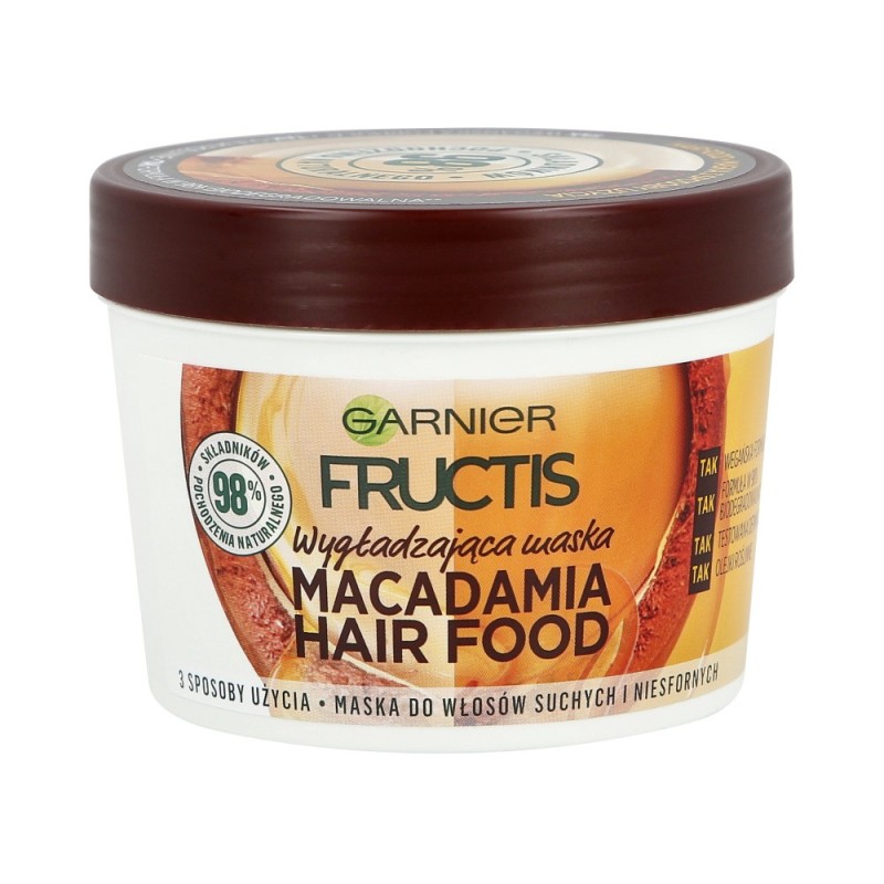 GARNIER FRUCTIS HAIR FOOD Moisturizing hair mask with macadamia oil 390ml