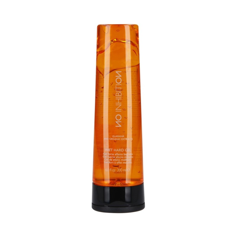 NO INHIBITION WET HARD Strong hair gel 200ml