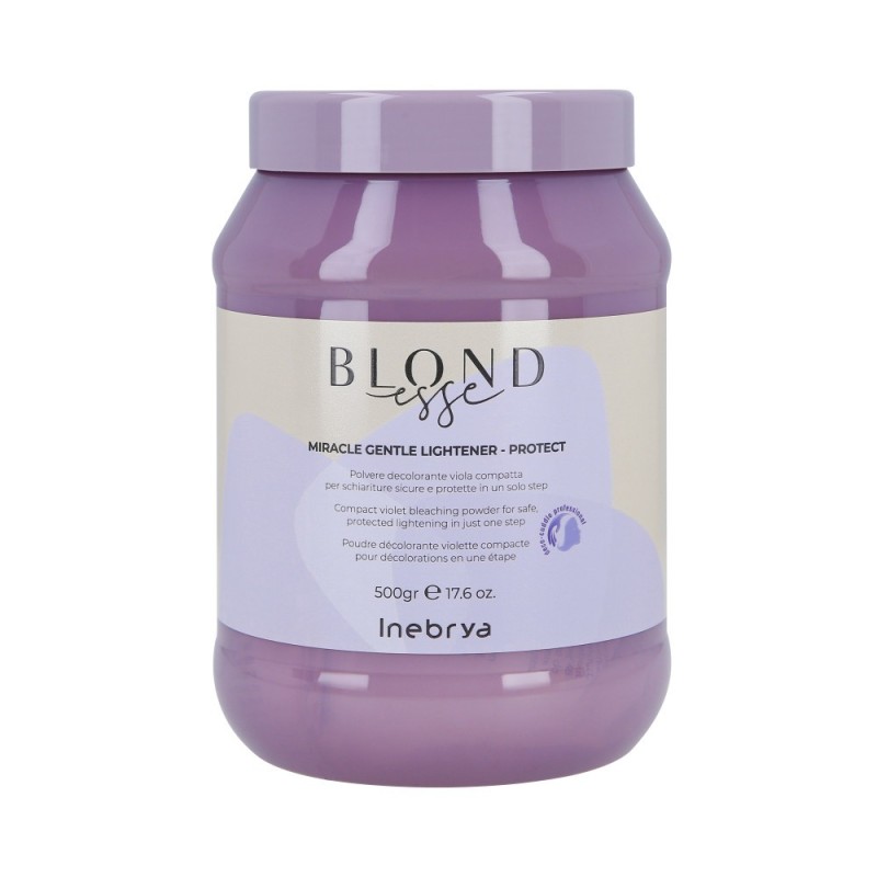 INEBRYA BLONDESSE Miracle Gentlemen Lightener Purple Lightening Powder 500g
