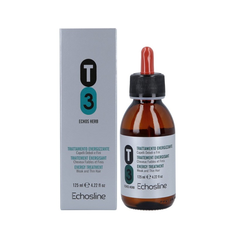 ECHOSLINE T3 Energy Treatment , Stimulating Liquid Against Hair Loss 125ml