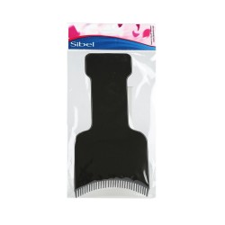 Sibel Black Spatula with Comb