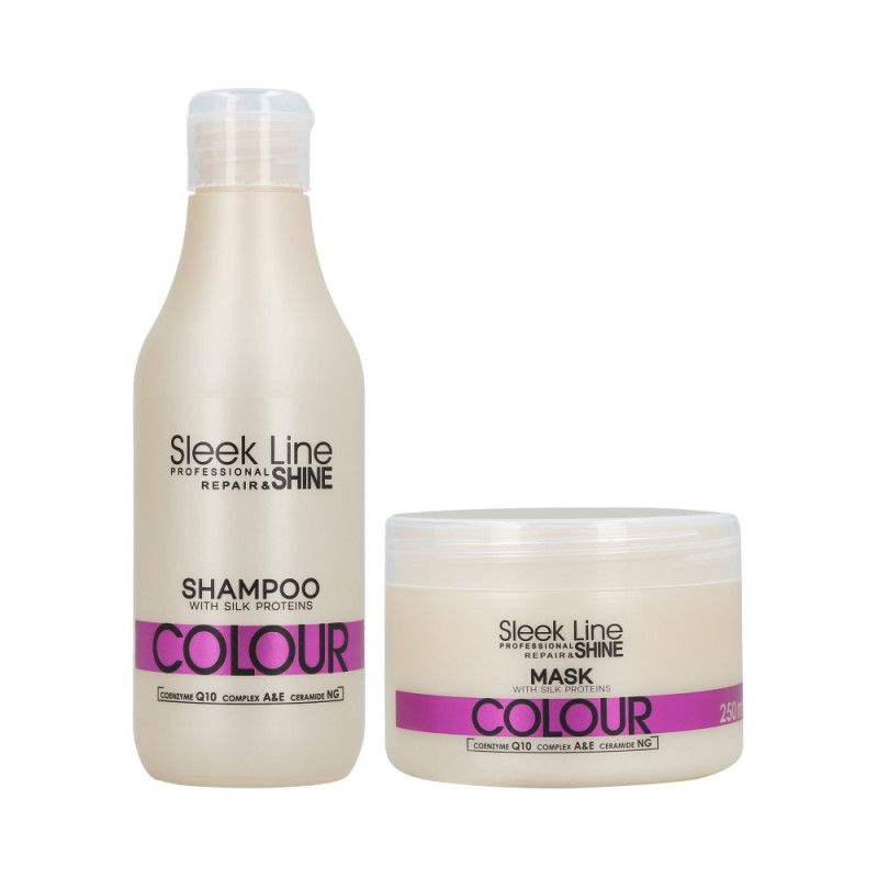 Stapiz Sleek Line Colour Set Shampoo 300 ml + Mask 250 ml