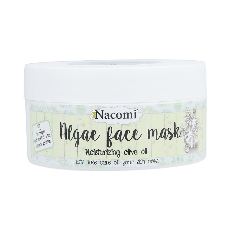 NACOMI Moisturizing olive oil algae face mask 42g